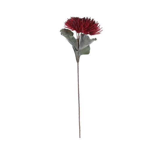 84cm Pincushion Foam Flower Red