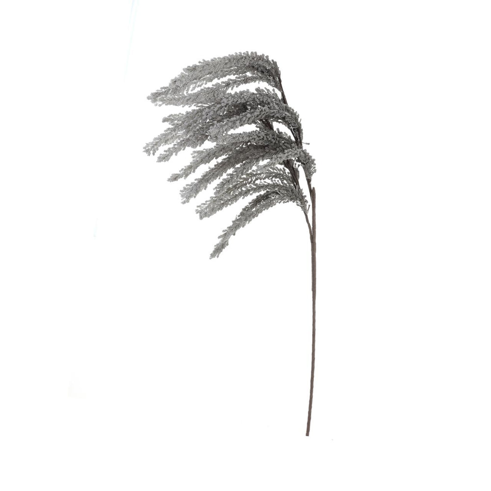 128cm Foam Pine Leaf Grey