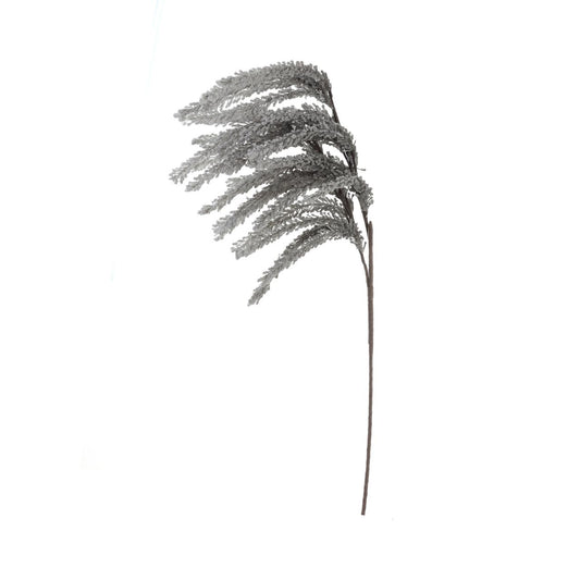 128cm Foam Pine Leaf Grey