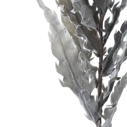 150cm Foam Fern Leaf Grey