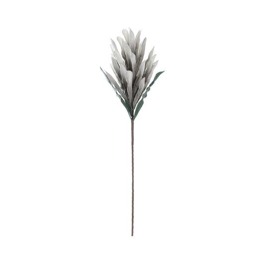 92cm Single Stem Foam Flower Grey