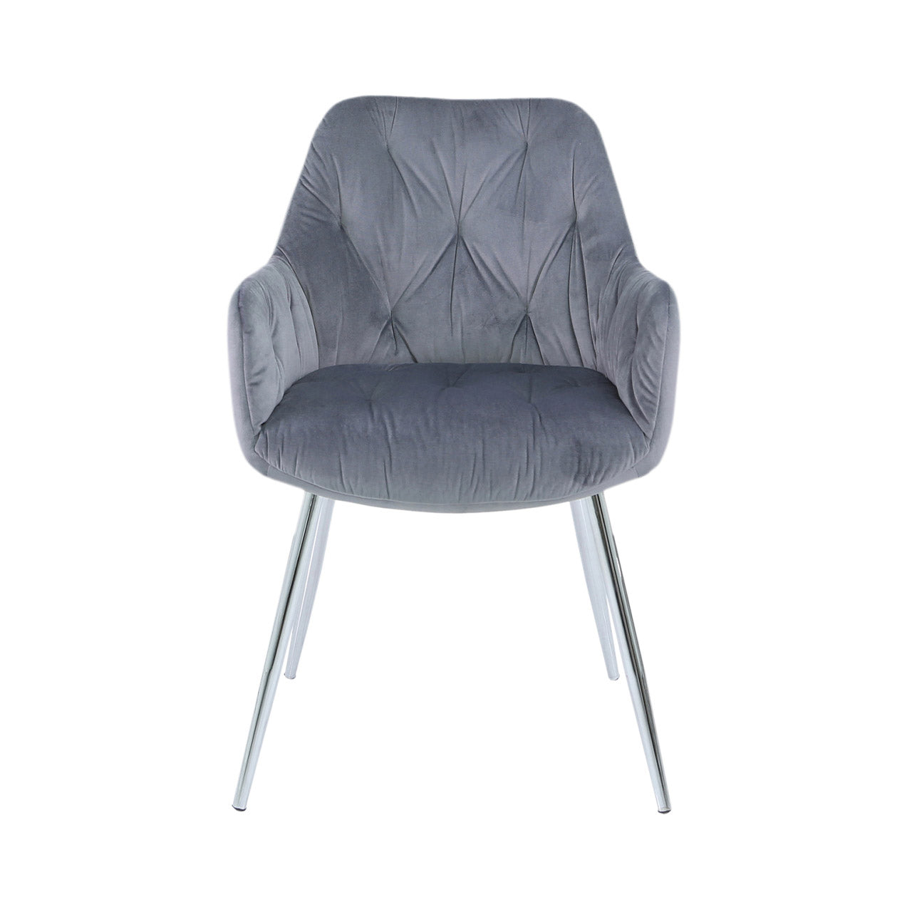 Stella Grey Velvet Dining Chair