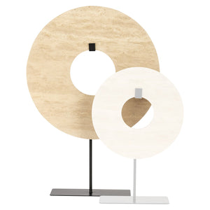 Decorative object Manou beige large
