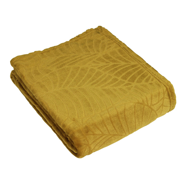 Folio 140x180 Throw Mustard