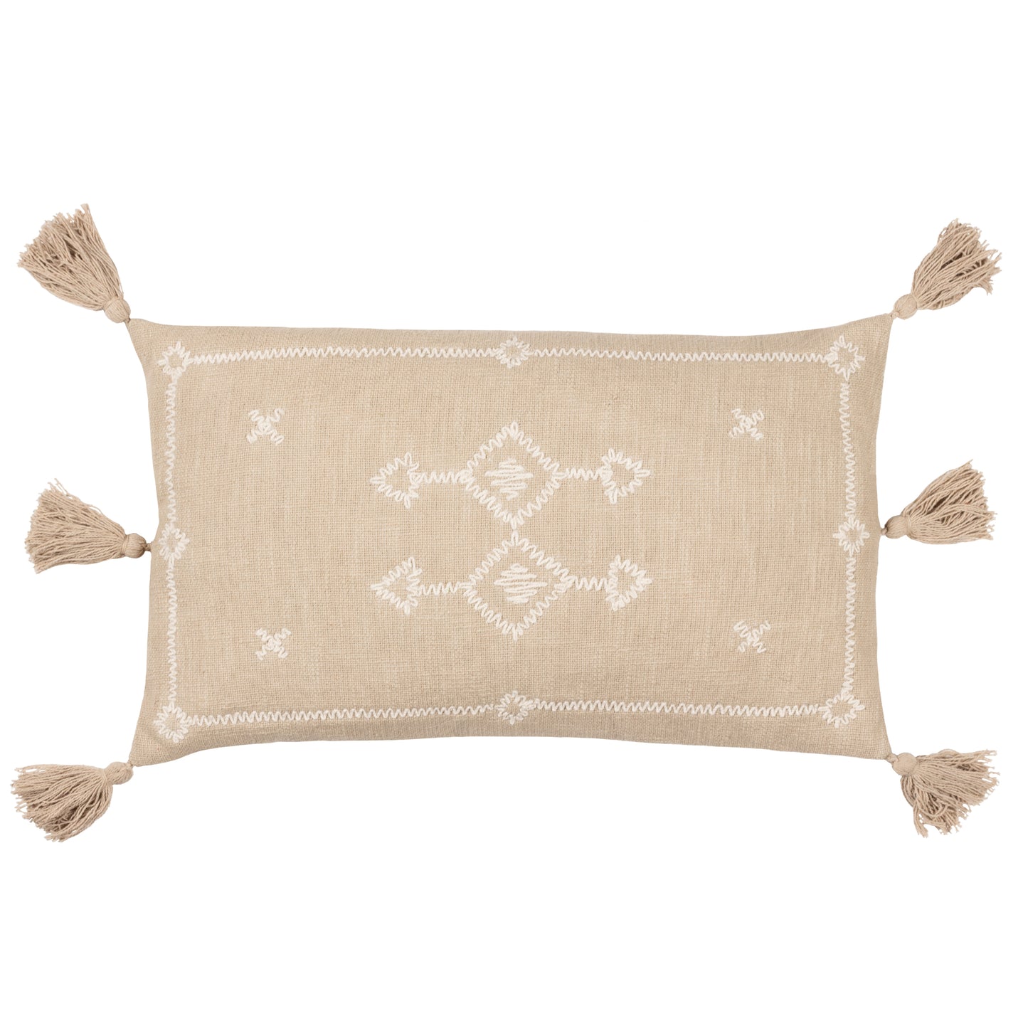 FOLIS 30X50 FEATHER FILLED CUSHION STONE