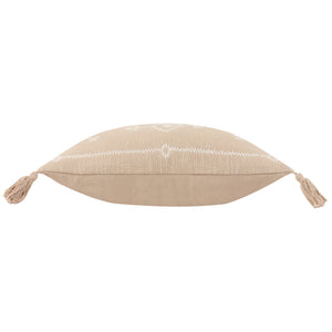 Folis 30x50 Feather Filled Cushion Stone - view 4