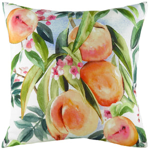Fruit Peaches 43x43 C/c Multi