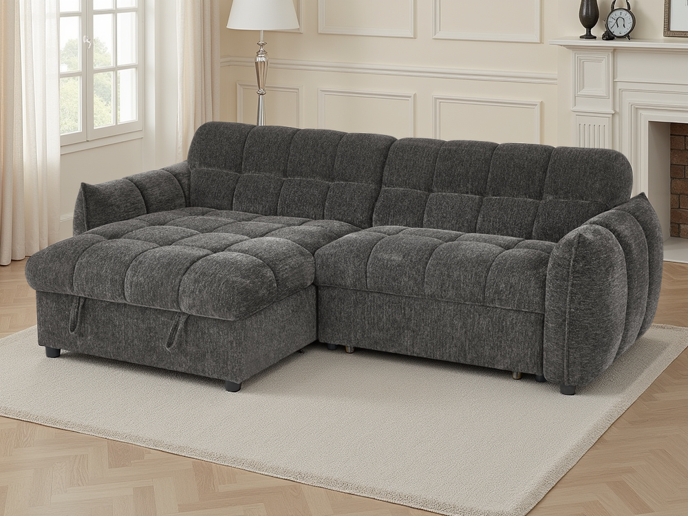 Florida Sofabed Grey Universal Corner - Xshowhome
