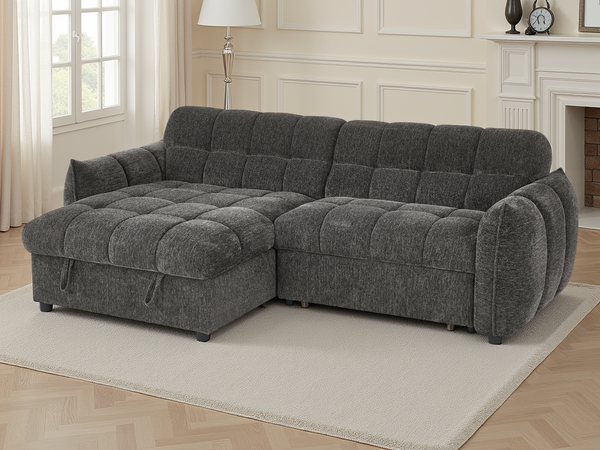 Florida Sofabed Grey Universal Corner - Xshowhome