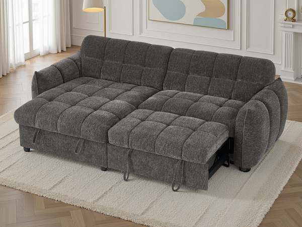 Florida Sofabed Grey Universal Corner - Xshowhome