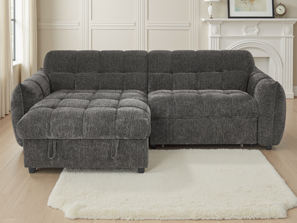 Florida Sofabed Grey Universal Corner - Xshowhome