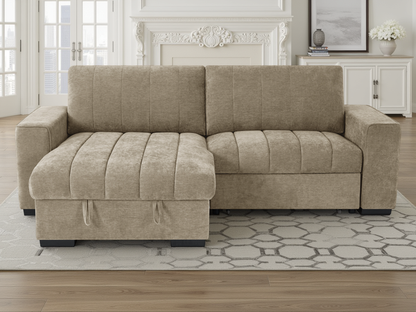 Franklin Sofabed Beige Universal Corner - Xshowhome