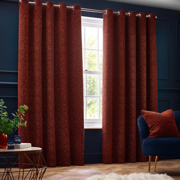 Galaxy 168x229 Eyelet Curtain Copper - view 2