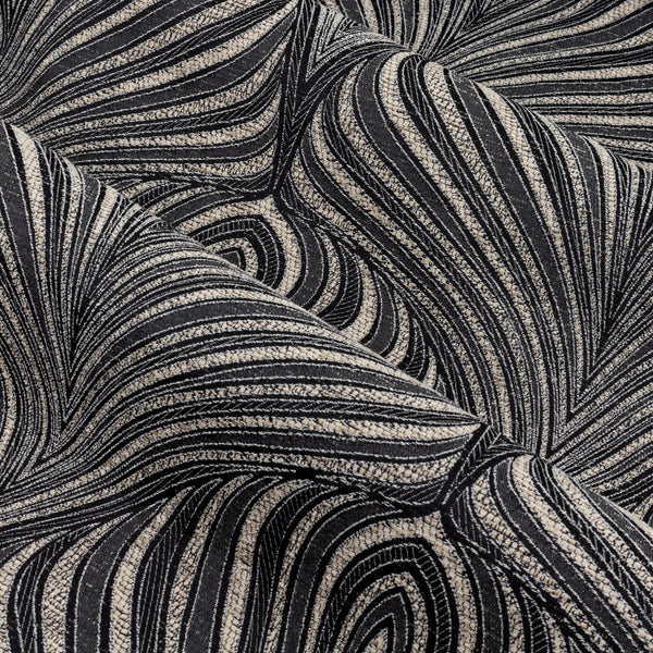 Gatsby 167x228 Eyelet Curtains Black - view 5