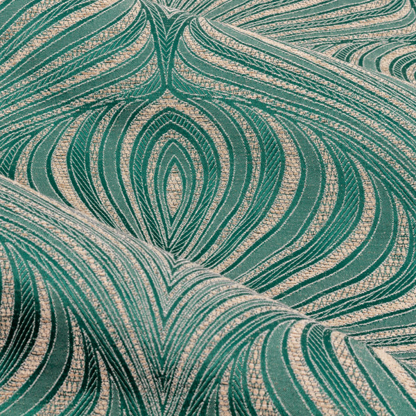 Gatsby 117x137 Eyelet Curtains Emerald - view 5