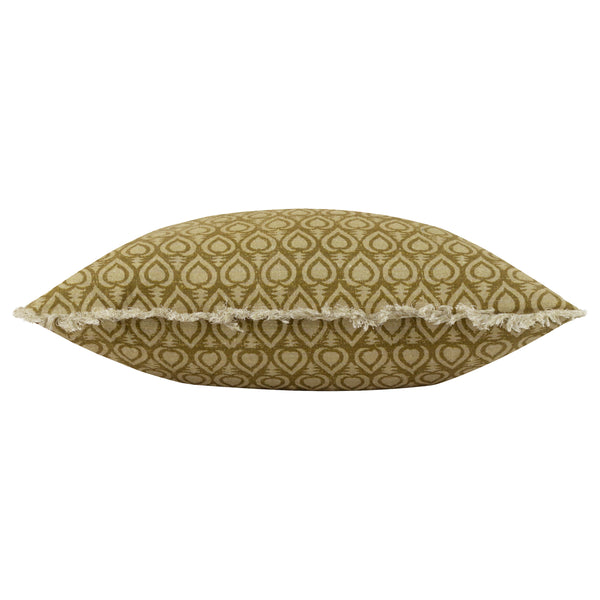 Georgi 50x50 Feather Filled Cushion Olive - view 3