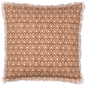 Georgi 50x50 Feather Filled Cushion Pecan