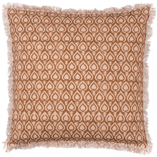 GEORGI 50X50 FEATHER FILLED CUSHION PECAN