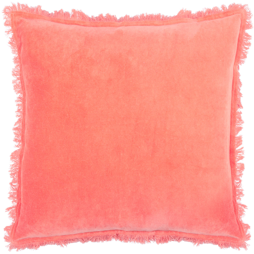 Gracie 45x45 Feather Filled Cushion Coral