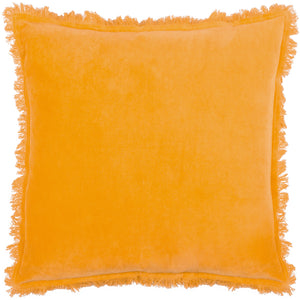 Gracie 45x45 Feather Filled Cushion Mustard