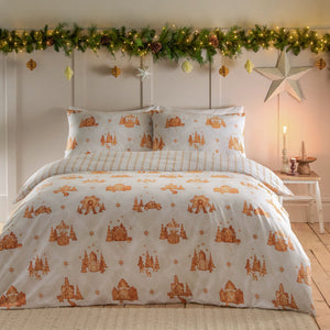 Gretel King Size Duvet Set Cloud Dust - Riva