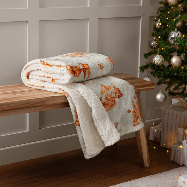 Gretel 130x150 Throw Cloud Dust - lifestyle