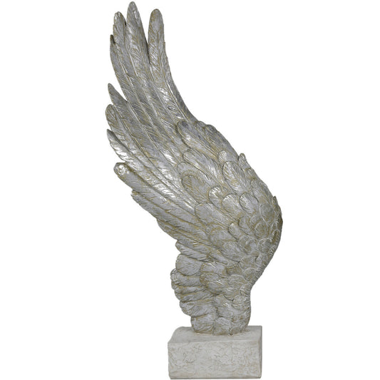 49.5cm Left Angel Wing DŽcor Mother Of Pearl