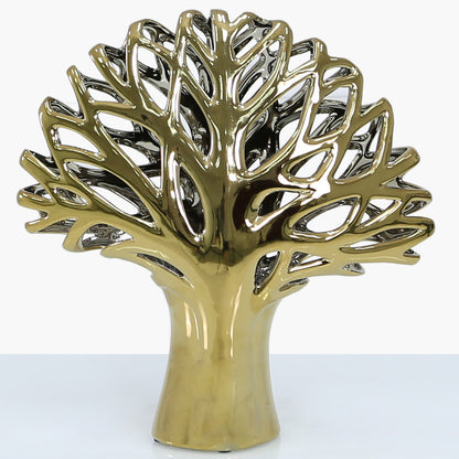 40cm Tree Decoration Gold