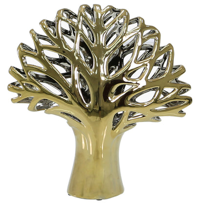 40cm Tree Decoration Gold