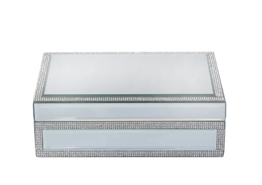 24.5cm Glitz And Mirror Jewellery Box