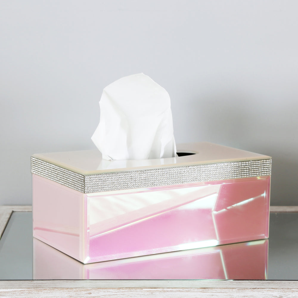 Glitz and Lustre Rectangular Tissue Box Holder