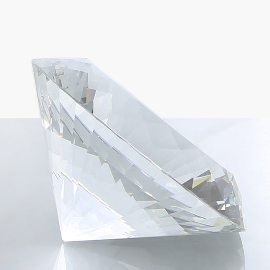 12cm Crystal Diamond Decoration