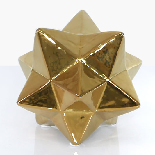 Large Star Decoration Gold