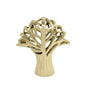 20cm Tree Sculpture Gold