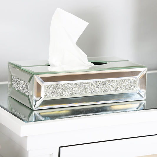 Milano Mirror Tissue Box Holder