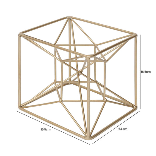 16.5cm Gold Star Decoration