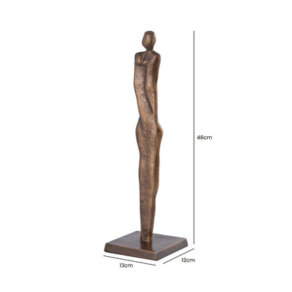 46cm Bronze Metal Sculpture