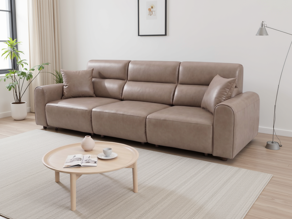 Conway Electric Sofa Coffee 3 Seater - Xshowhome