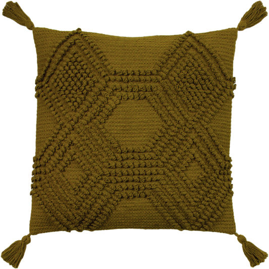 HALMO 45X45 FEATHER FILLED CUSHION MOSS