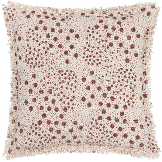 HARA 50X50 FEATHER FILLED CUSHION PECAN