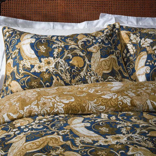 Harewood Single Duvet Set Blue - Riva