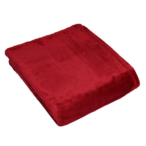 Harlow 140x180 Throw Red