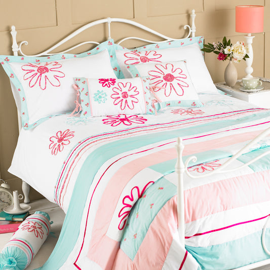 HARRIET 240X260 BEDSPREAD DEB/PINK