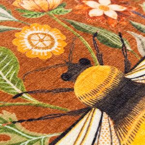 Hawthorn Bee 43x43 Feather Filled Cushion Ginger - view 5