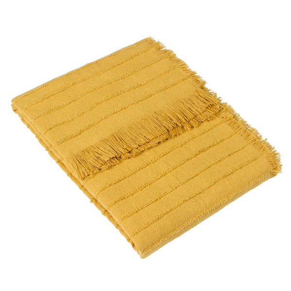 Hazie Linear Woven Throw 130x180 Pomelo