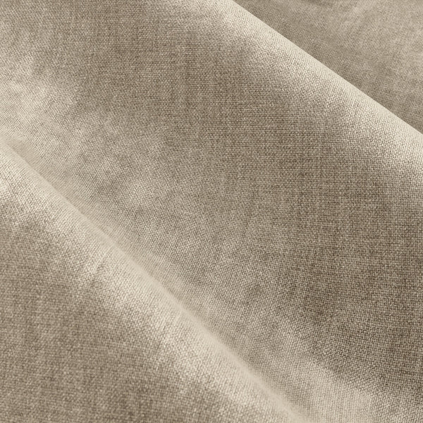 Heavy Chenille 117x137 Pencil Pleat Curtain Natural - Riva