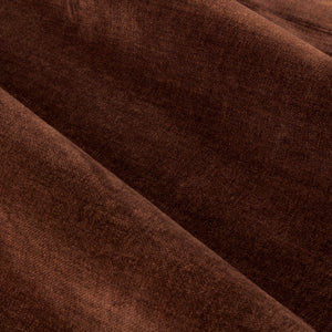 Heavy Chenille 168x183 Pencil Pleat Curtain Nutmeg - view 5