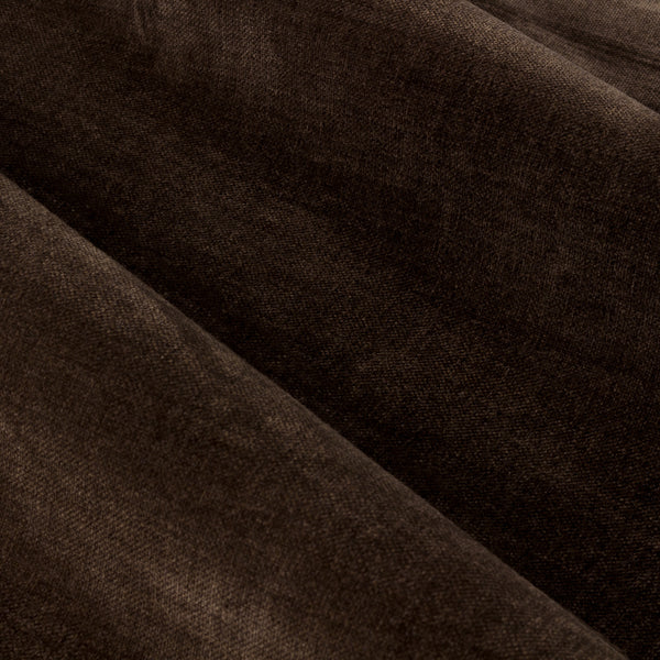 Heavy Chenille 229x183 Pencil Pleat Curtain Brown - view 5