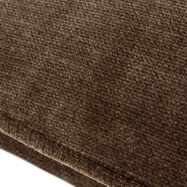 Heavy Chenille 50x50 Feather Filled Cushion Brown - view 4
