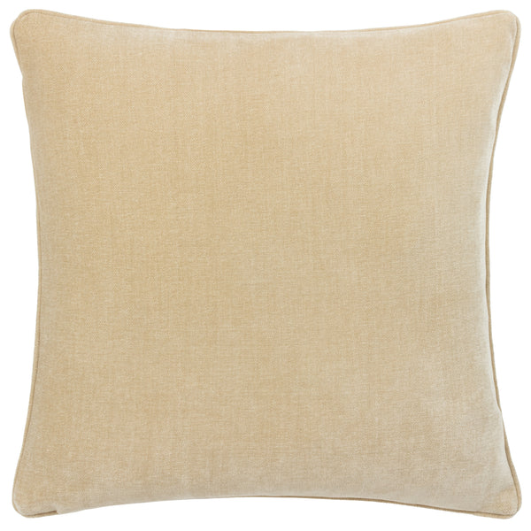 Heavy Chenille 50x50 Feather Filled Cushion Natural